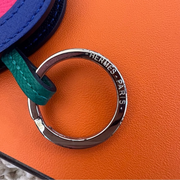 🧡New🧡 HERMES Epsom Camail Key Holder - Picture 8 of 10